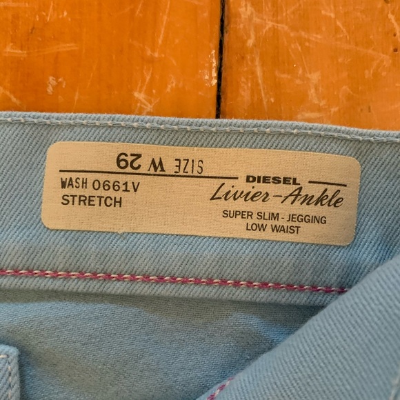 DIESEL JEANS STRETCH SIZE 29 never worn - Picture 3 of 4